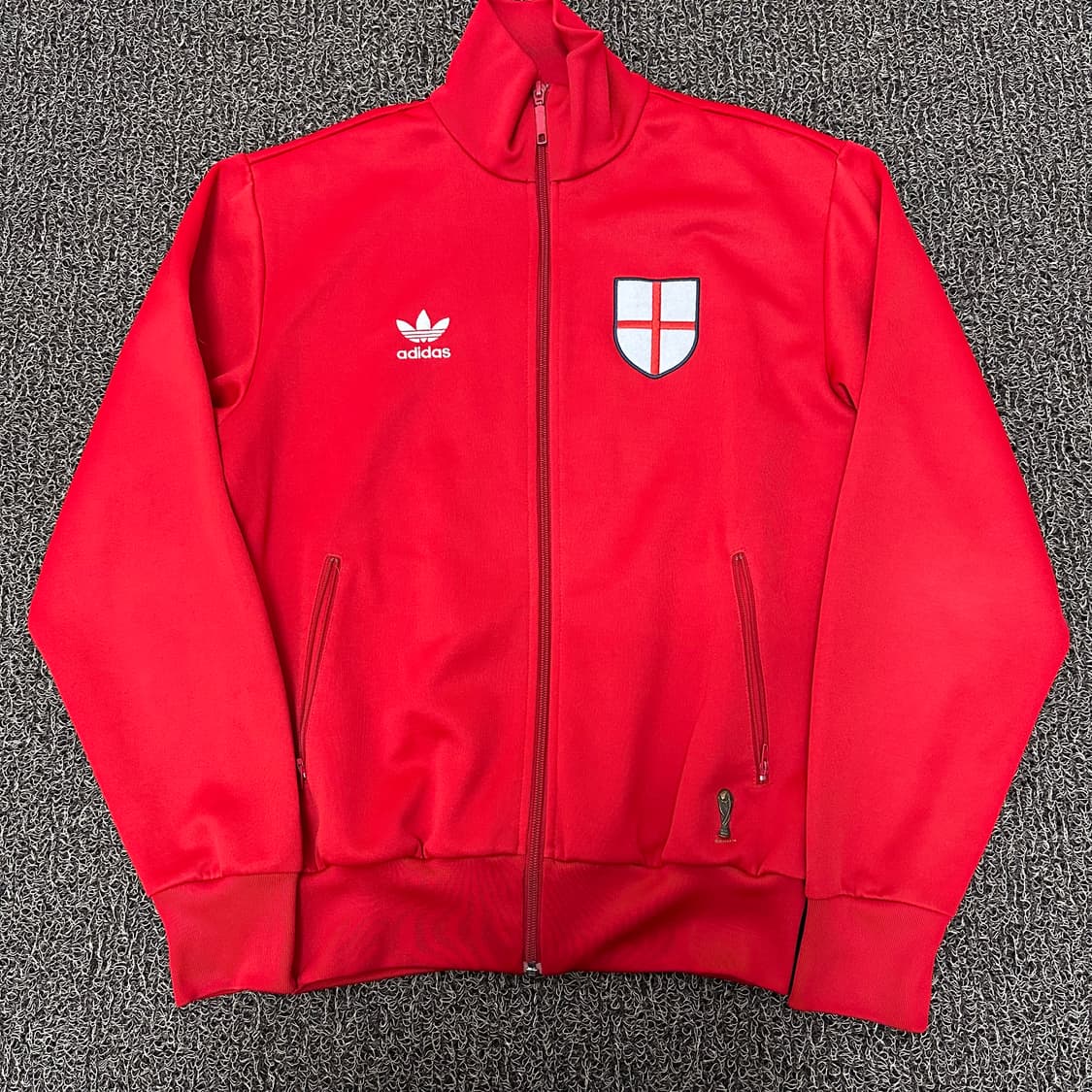 아디다스 잉글랜드 국대 트랙탑 져지 집업 레드 S 상품이미지1