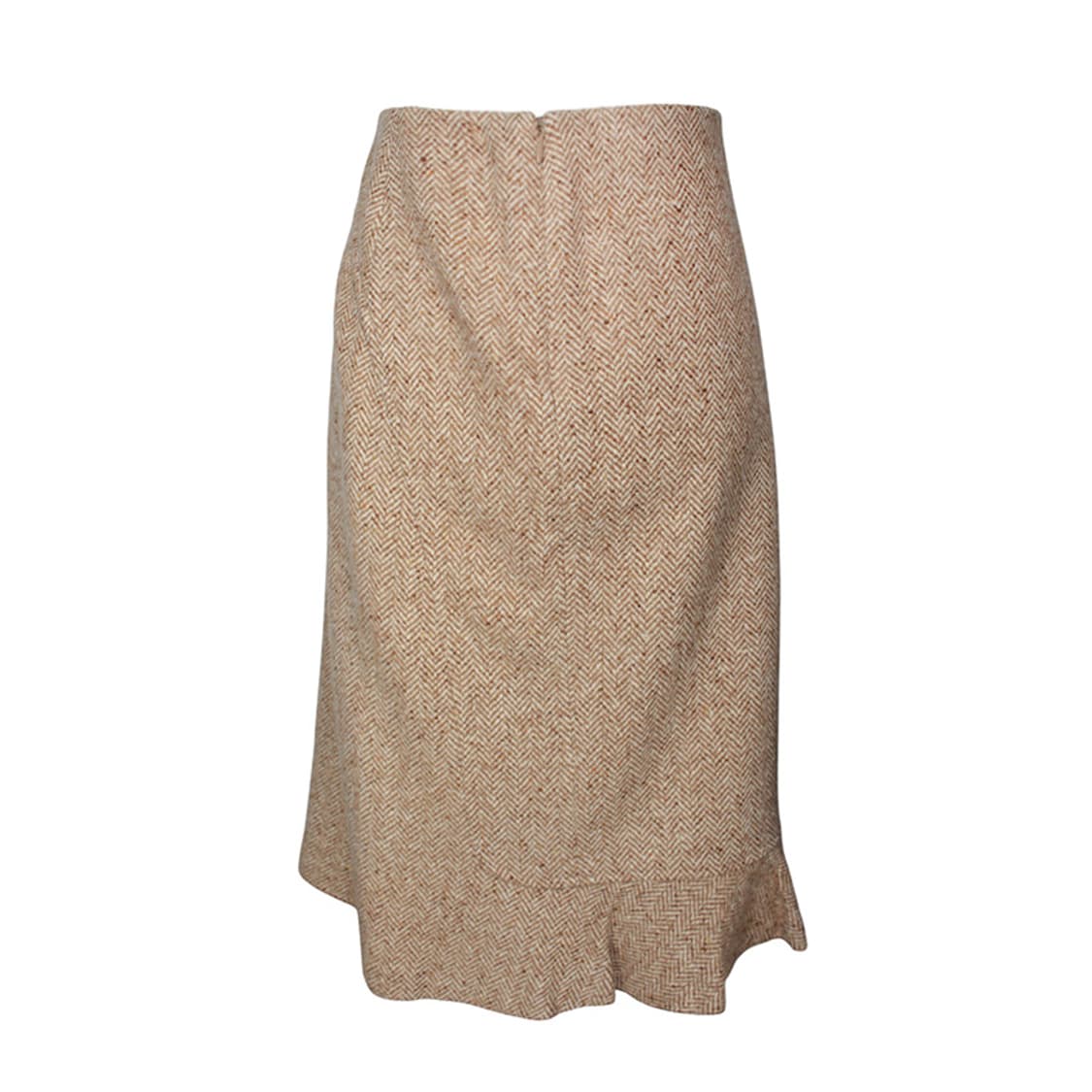 막스마라 딥베이지 헤링본 스커트 66 상품이미지2