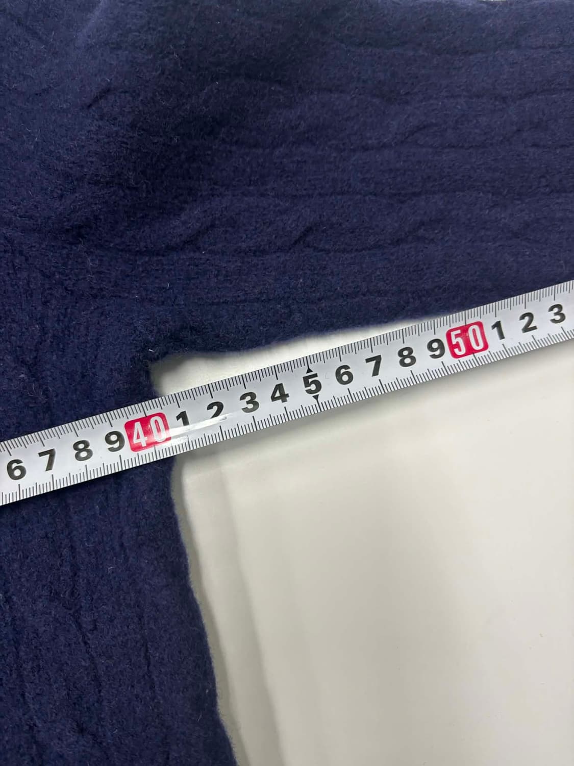 폴로 랄프로렌 네이비 케이블 울 캐시미어 걸즈 크루넥 니트(L) 상품이미지6