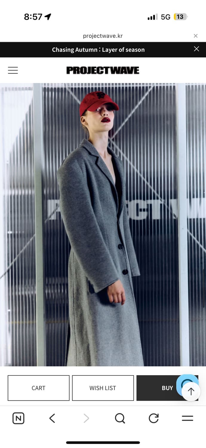 프로젝트웨이브 런던핸드메이드 롱코트 상품이미지3