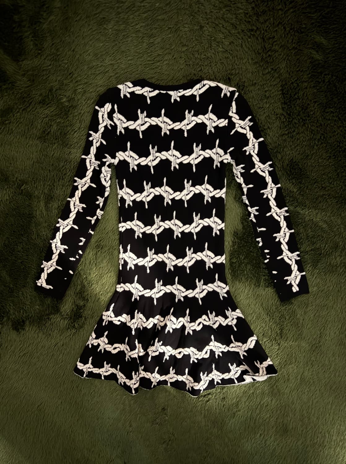 [XS] 비비안웨스트우드 앵글로매니아 와이어 니트 롱슬리브 원피스 상품이미지7