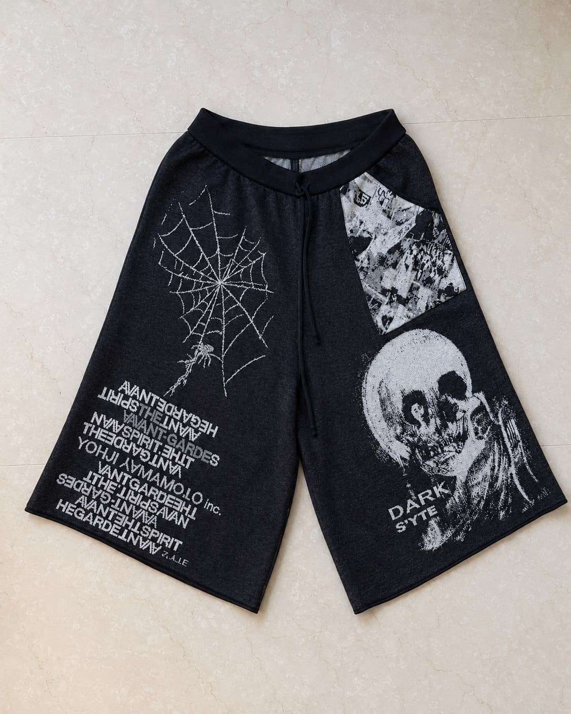 YOHJI YAMAMOTO S'yte skull jacquard pant 상품이미지1
