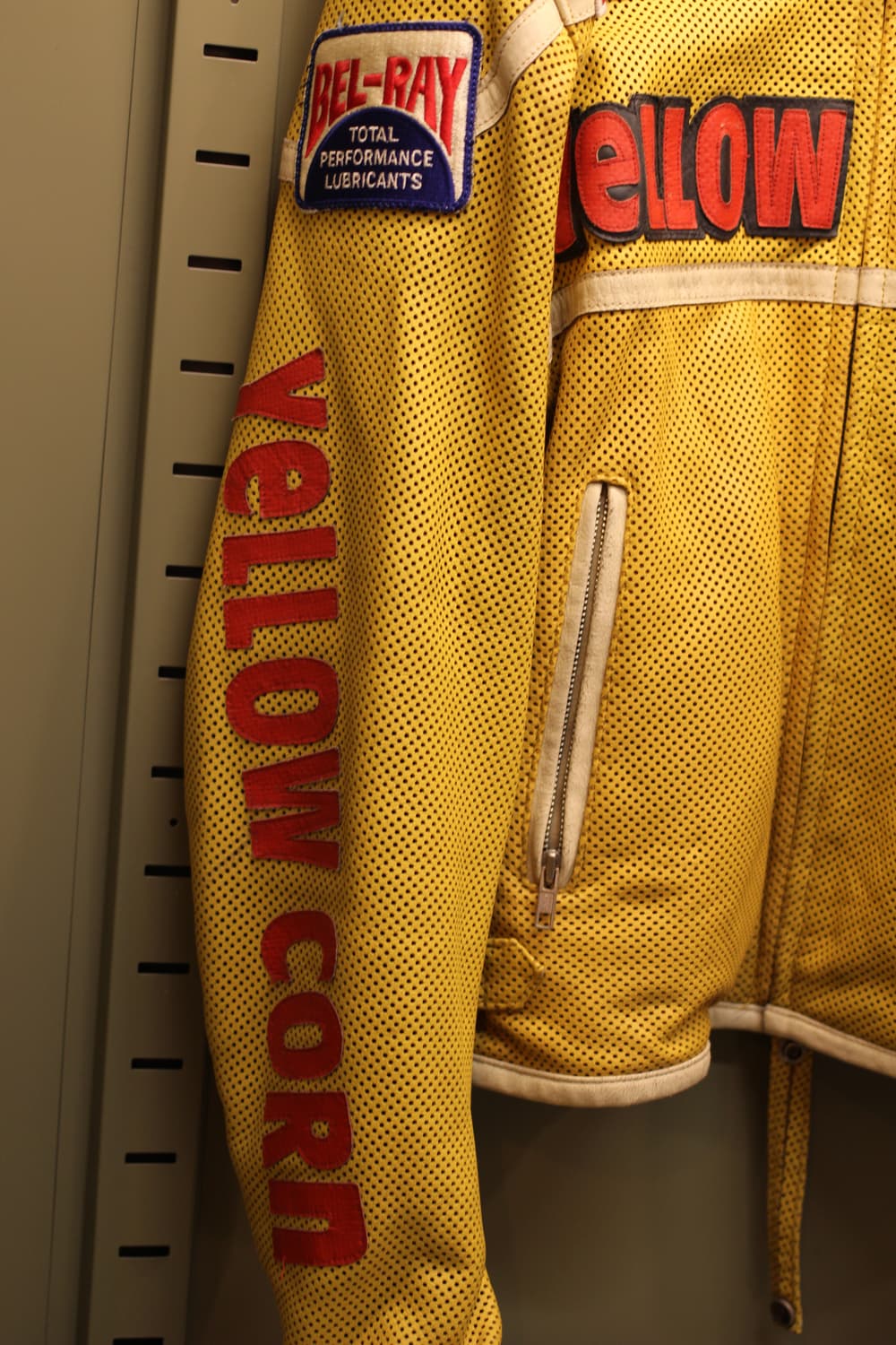 90s Yellow Corn racing jacket 상품이미지4