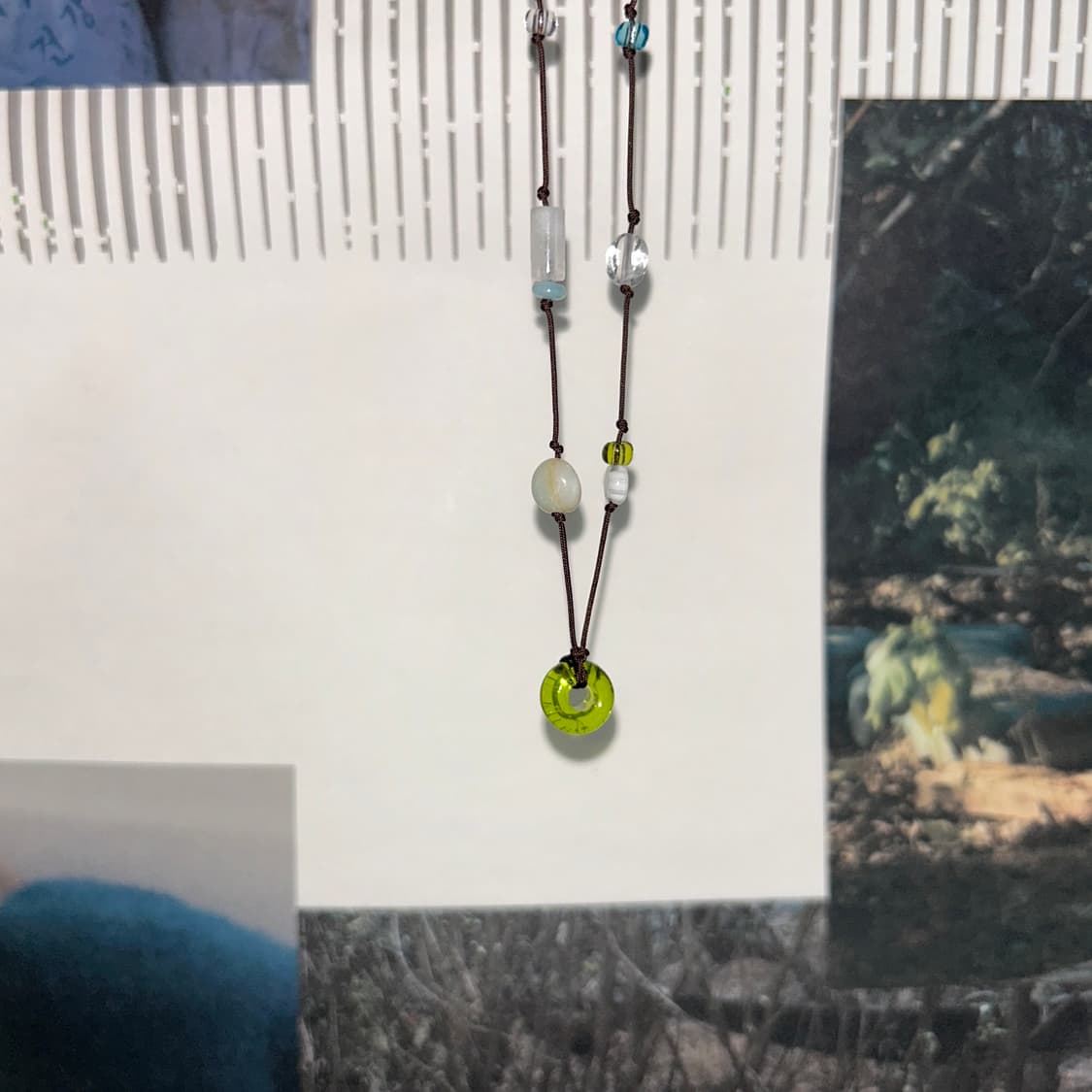 Matcha Donut necklace 상품이미지1