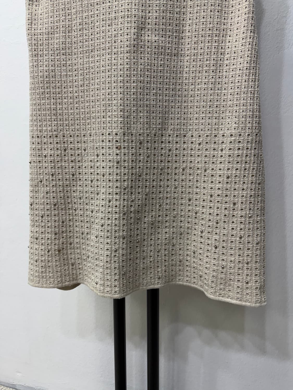 정품) TIME 타임 한섬 노슬리브 니트 펀칭 니트 85F 상품이미지3