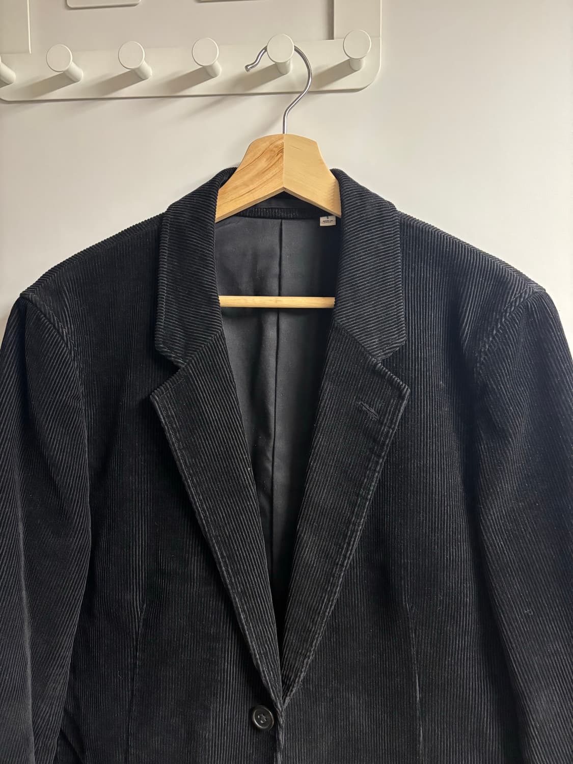 [S] 유니클로 U 코듀로이 자켓 블랙 상품이미지3