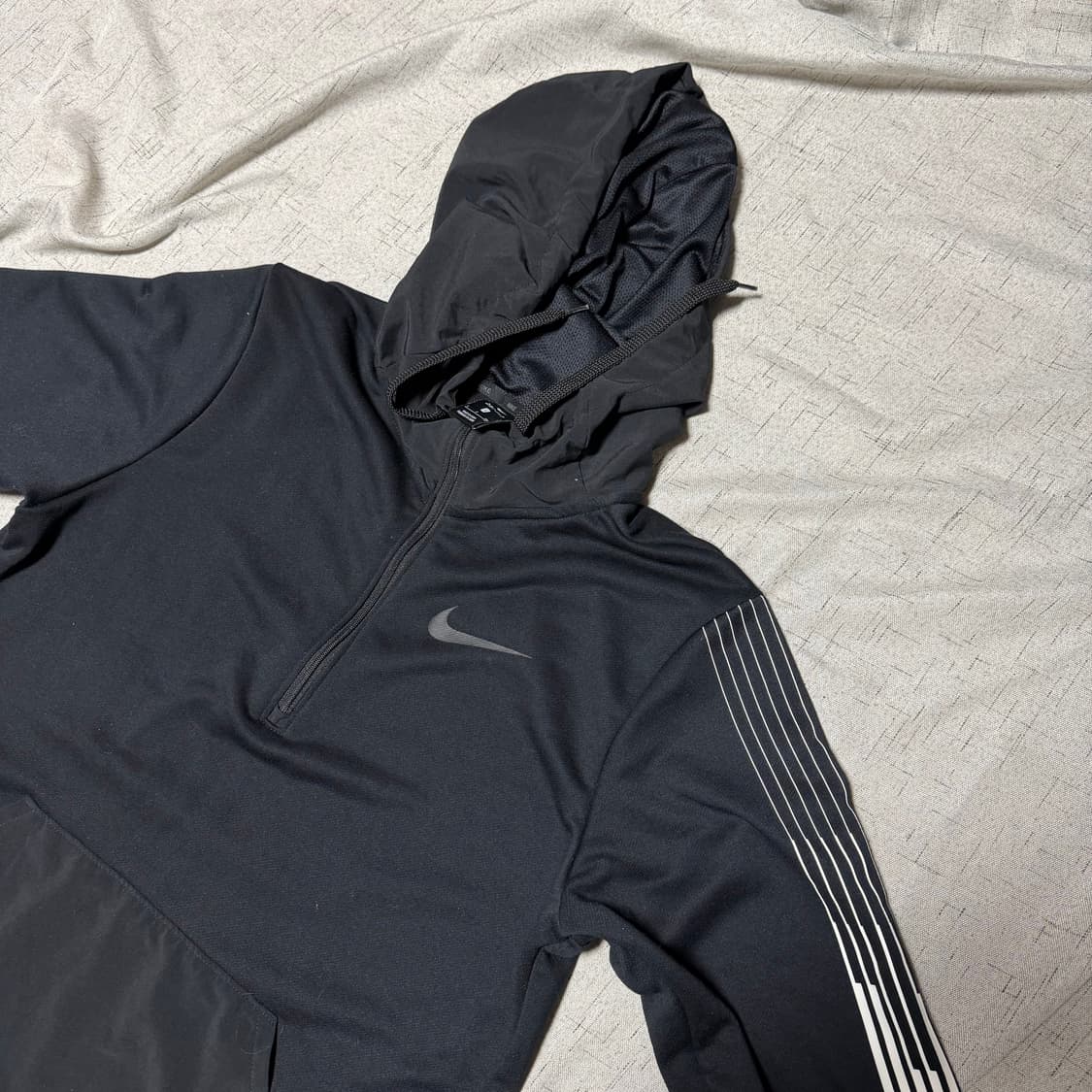 나이키 s 드라이핏 러닝 반집업 후드티 상품이미지2