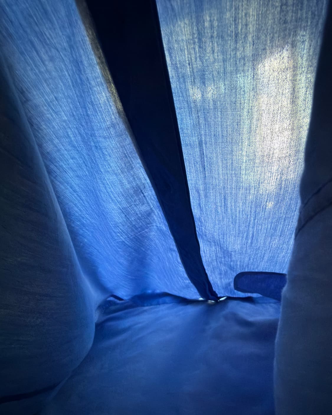 90s Emporio Armani blue shirt 상품이미지6