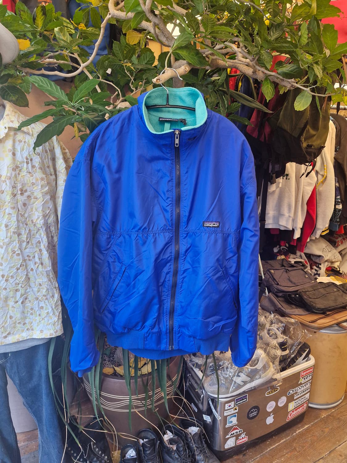 Z-271 파타고니아 쉘드 신칠라 봄버 웜업 자켓  상품이미지1