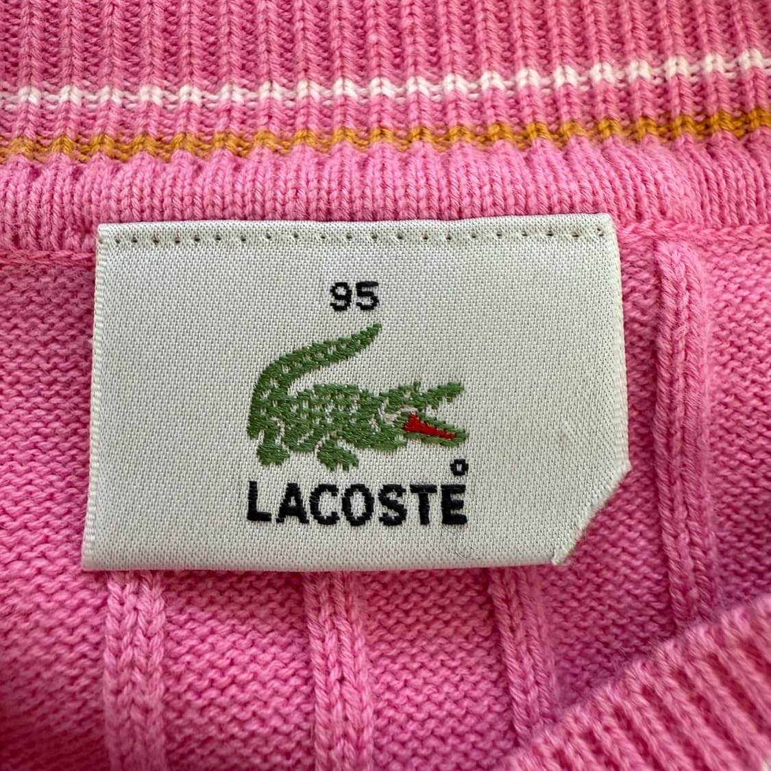 [95] 라코스테 빈티지 크리켓 브이넥 니트 3692 상품이미지5