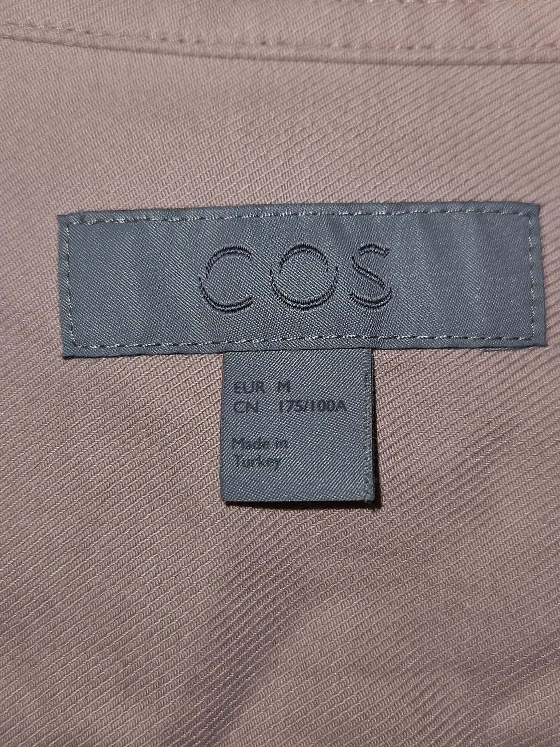 코스 COS 옴므 반팔셔츠 가디건 리오셀 코튼 M 오버핏 상품이미지4