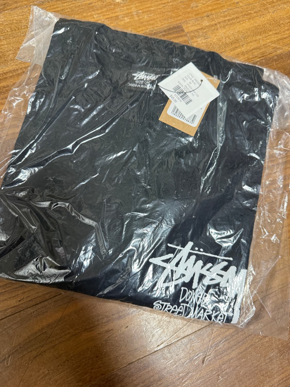 스투시 스탁 도버 스트리트 마켓 LA 티셔츠 블랙 상품이미지3