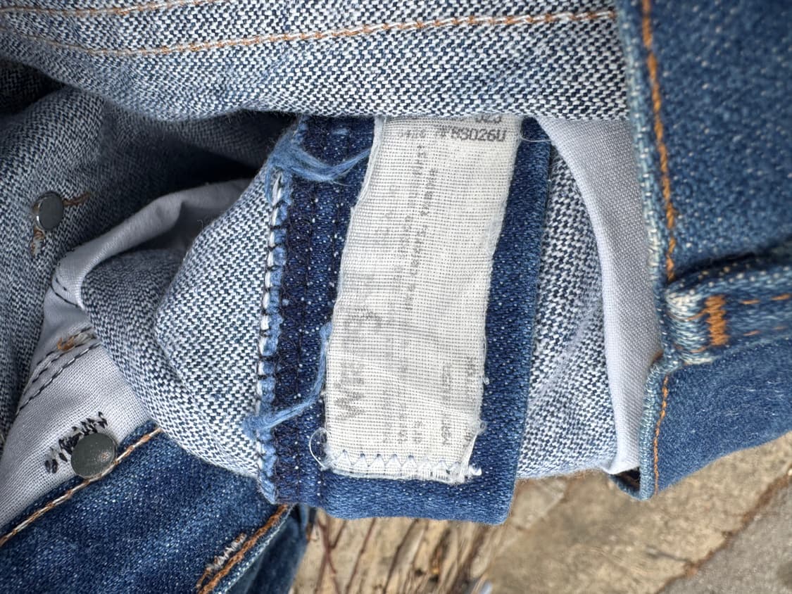 90s 랭글러 빈티지 카우보이컷 부츠컷 웨스턴 데님 팬츠 30 상품이미지7