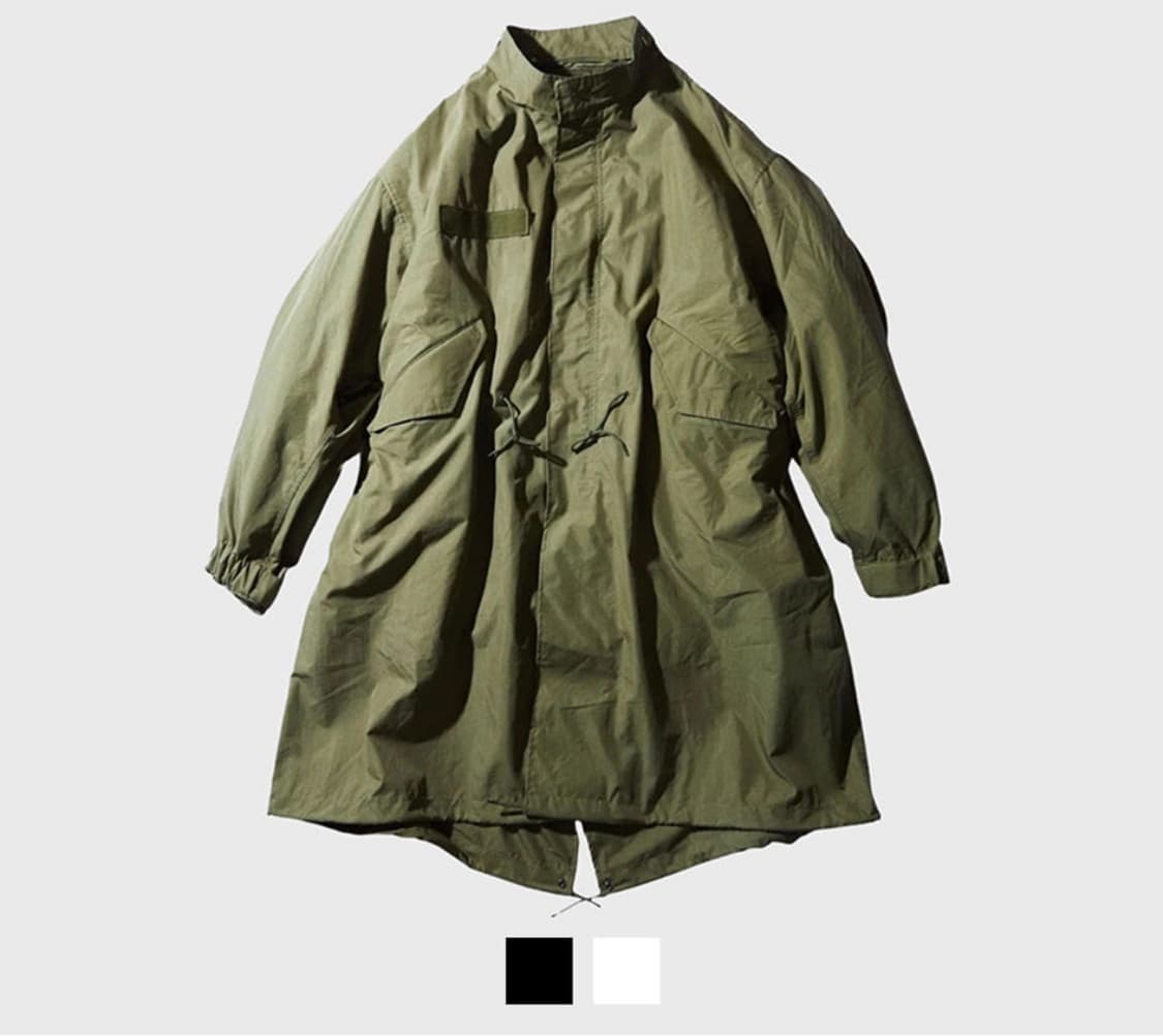 프릭스스토어 24fw m65 피쉬테일 블랙 s 상품이미지1