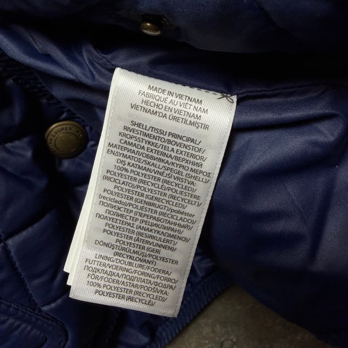 폴로 랄프로렌 후드 퀄팅 자켓 상품이미지4