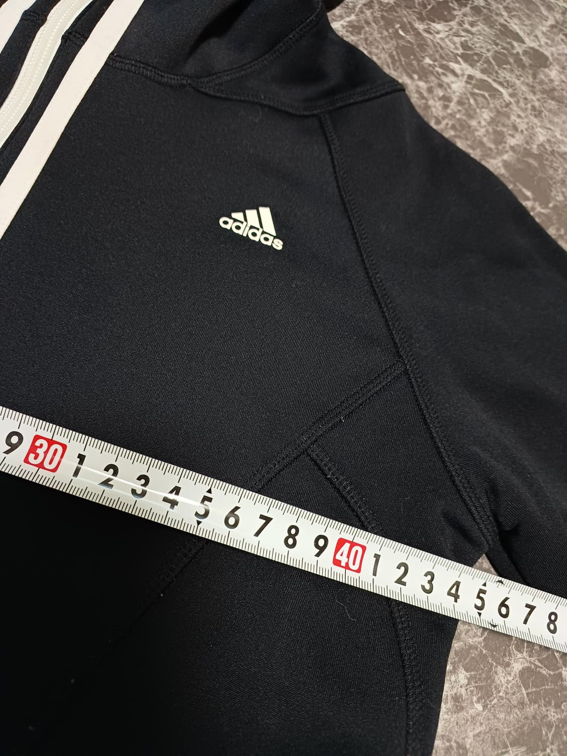 아디다스(adidas) 3선 후드 집업 M 상품이미지9