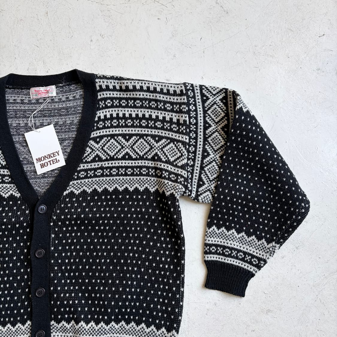 90s Crazy Blud 빈티지 가디건 L 상품이미지2