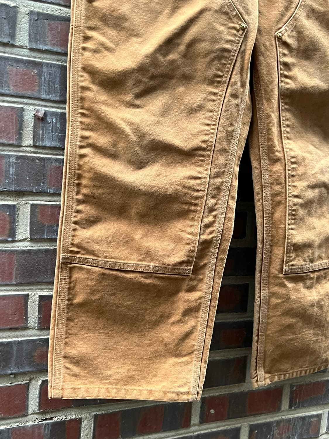 [36x30] 칼하트 USA MADE 더블니 워크팬츠 덕 캔버스 상품이미지6