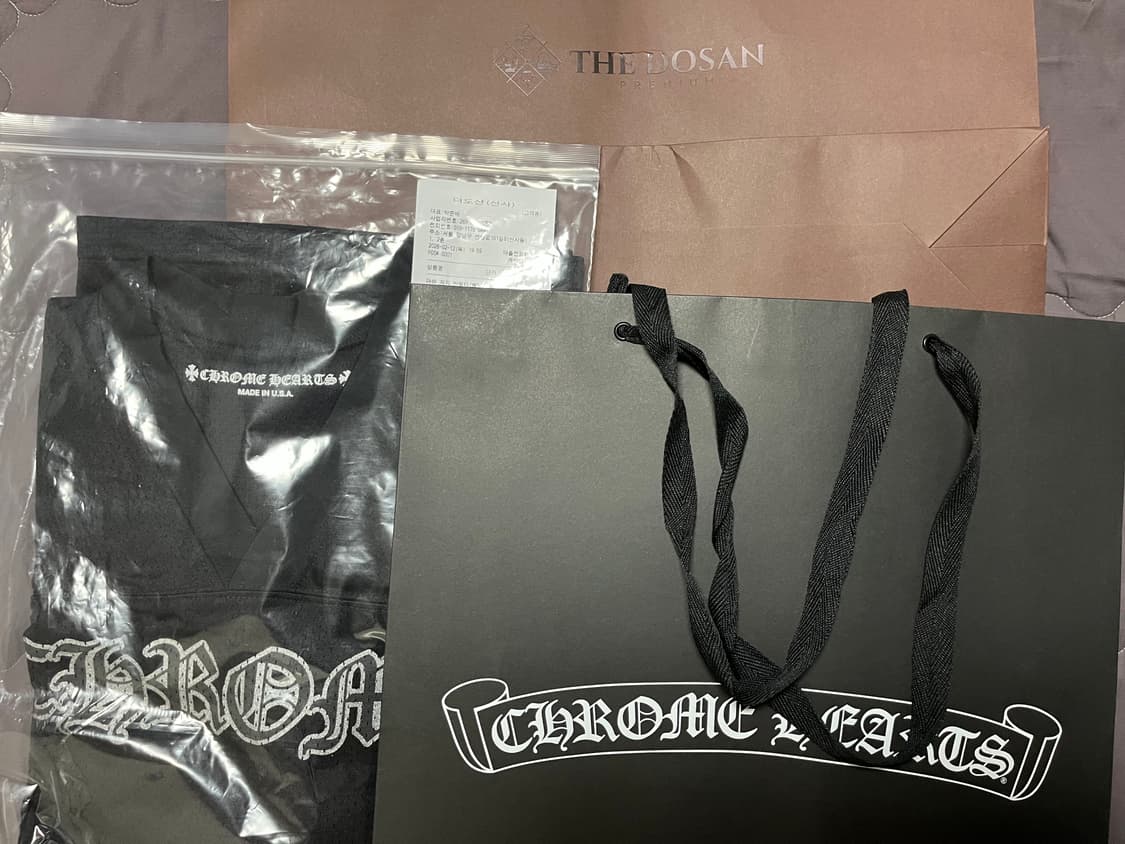 XL / 크롬하츠 메쉬 스타디움 저지 블랙 상품이미지3