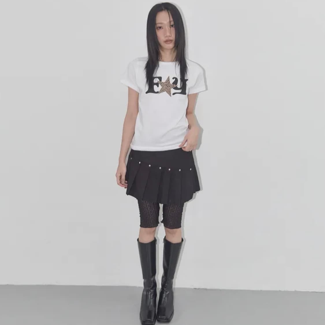 팬시클럽 레오파드 티 상품이미지2