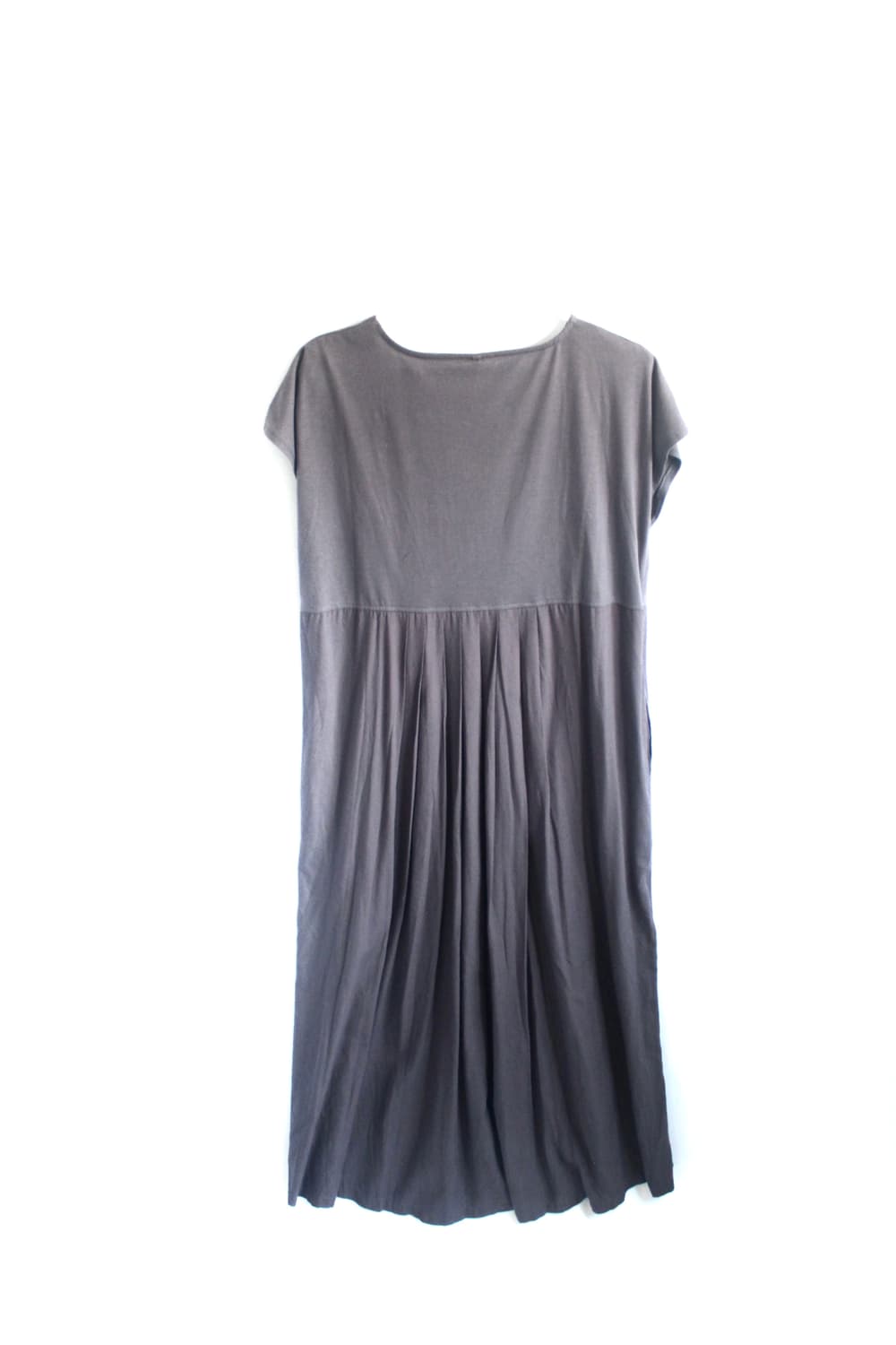 Soft loose- short sleeve pleated Dress 상품이미지3