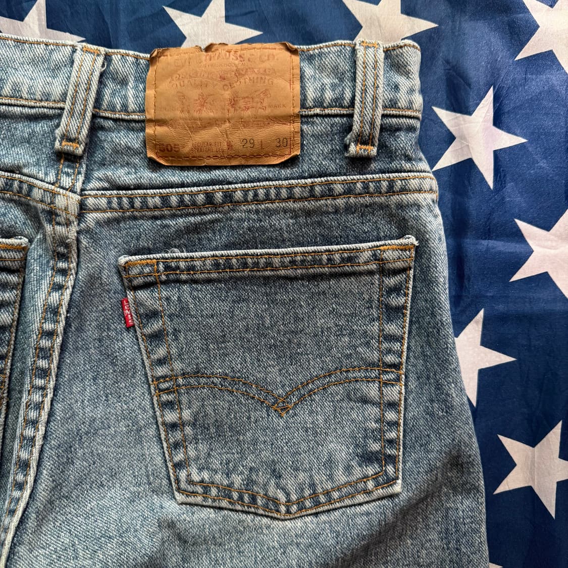 levi's 505 리바이스 505 usa 데님 청바지 29x30-27 상품이미지8