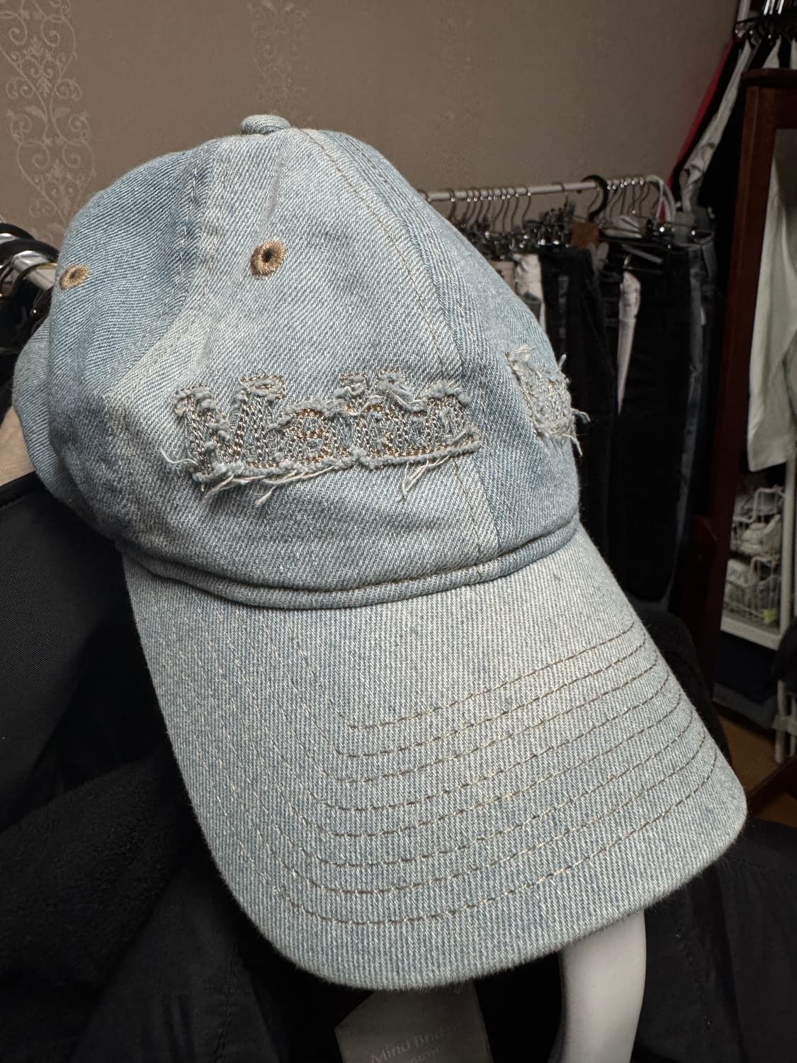 뉴에라 x 마뗑킴 940언스트 데님 베이직 볼캡 라이트 블루 상품이미지1