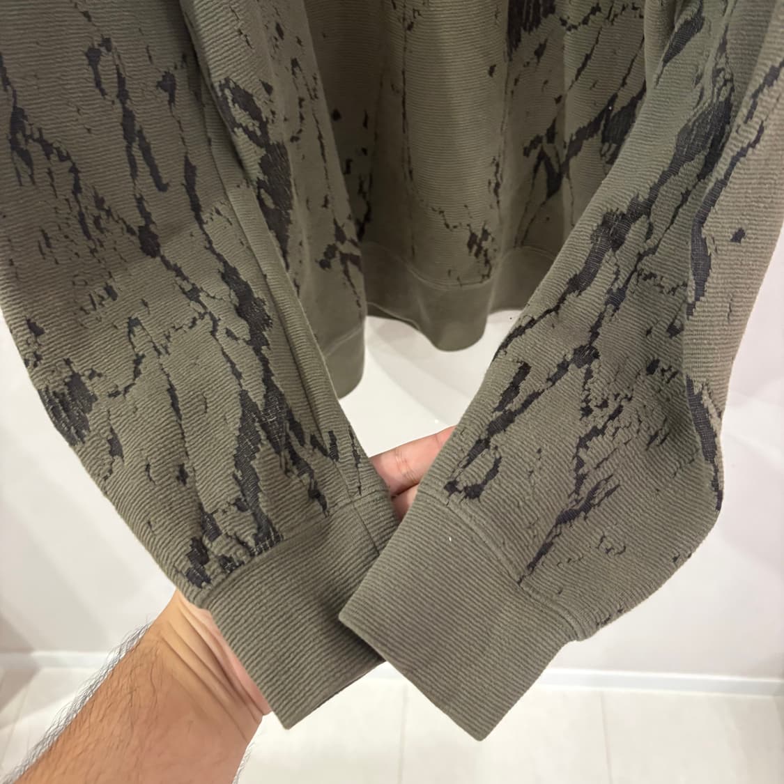 BUCKAROO 카키색 맨투맨 L 상품이미지4