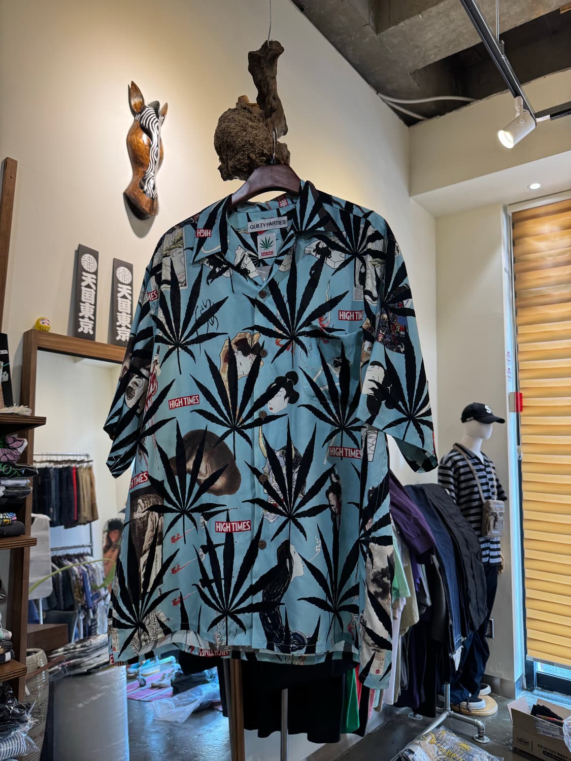 [XL] 와코마리아 HIGH TIMES 하와이안 셔츠 Type-2 상품이미지8