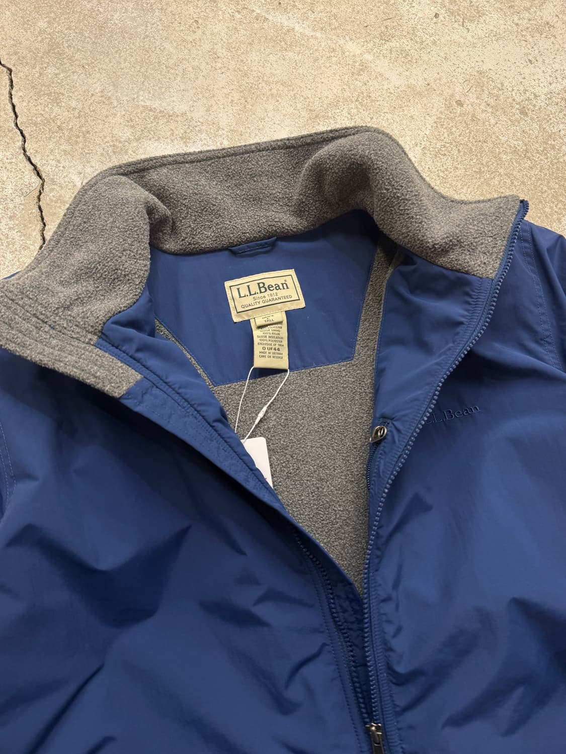 엘엘빈 플리스 라이닝 웜업자켓 상품이미지4