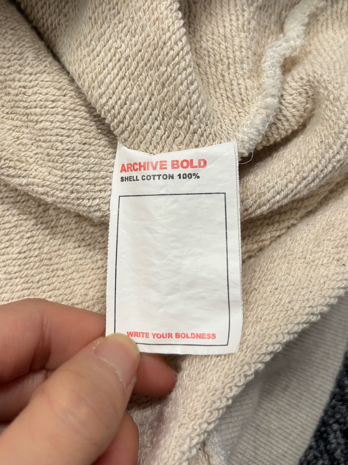 아카이브 볼드 939 후드티 상품이미지5