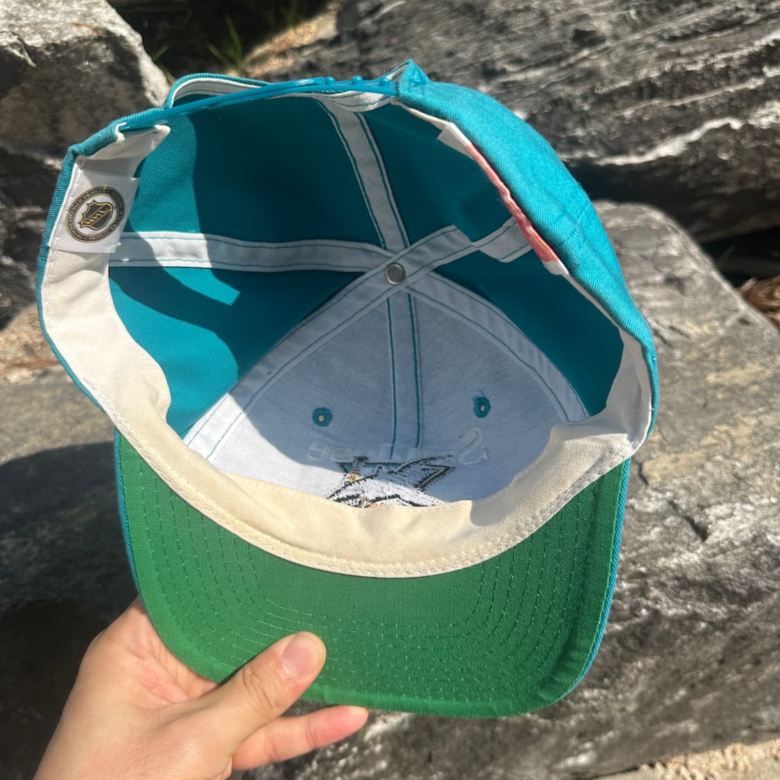 vintage nhl san jose sharks cap 상품이미지6