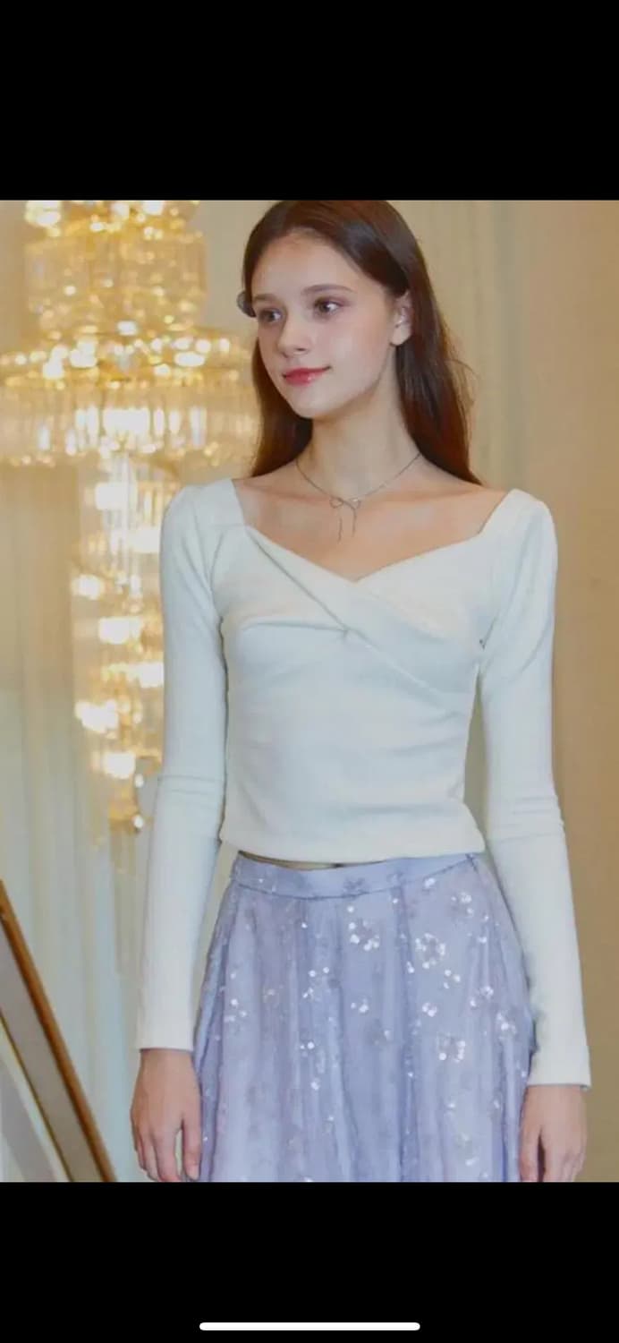 이바나헬싱키 블라우스 아이보리, 블랙 상품이미지1