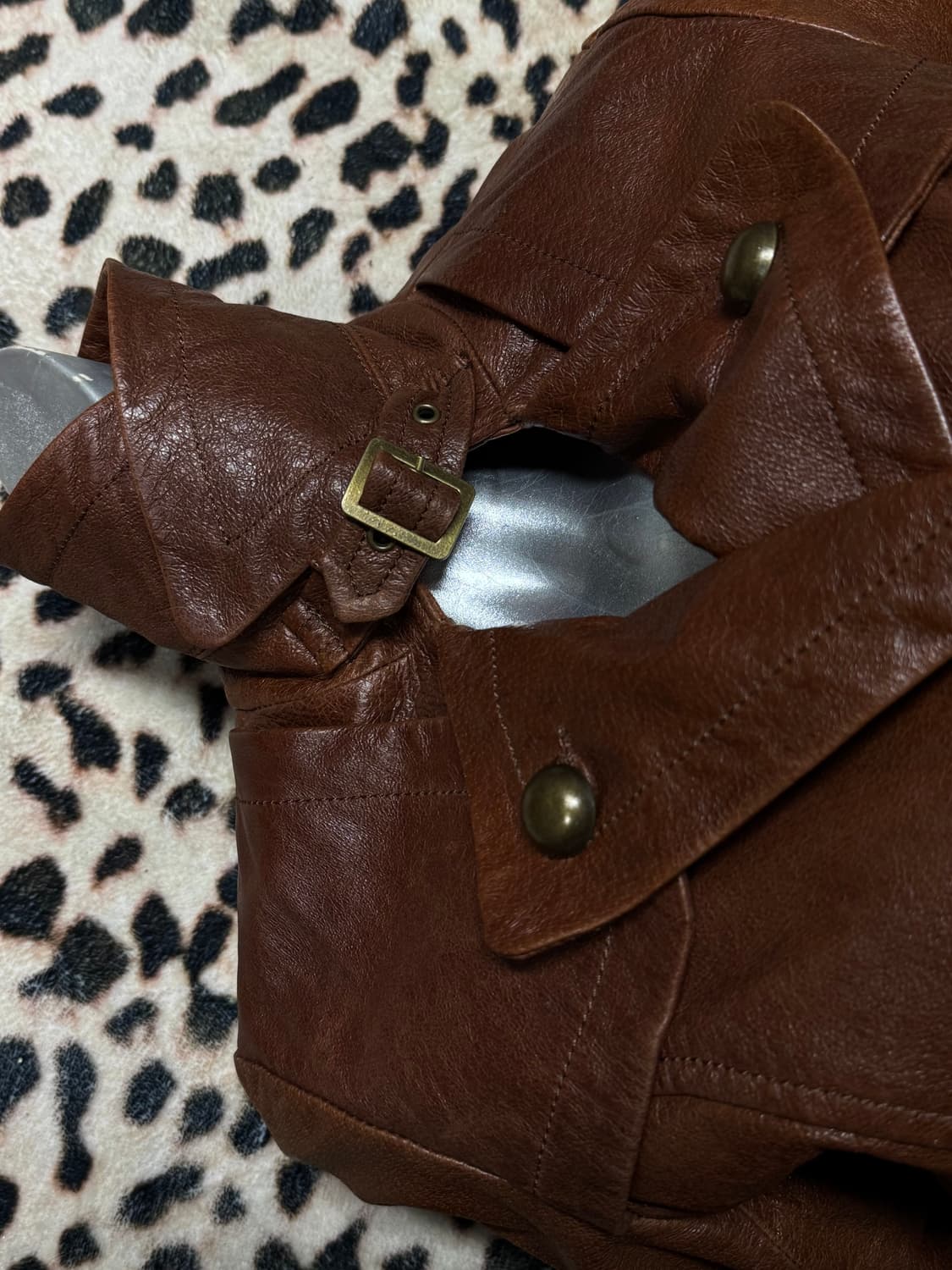 더블펀치 나폴레옹 레더자켓 상품이미지4