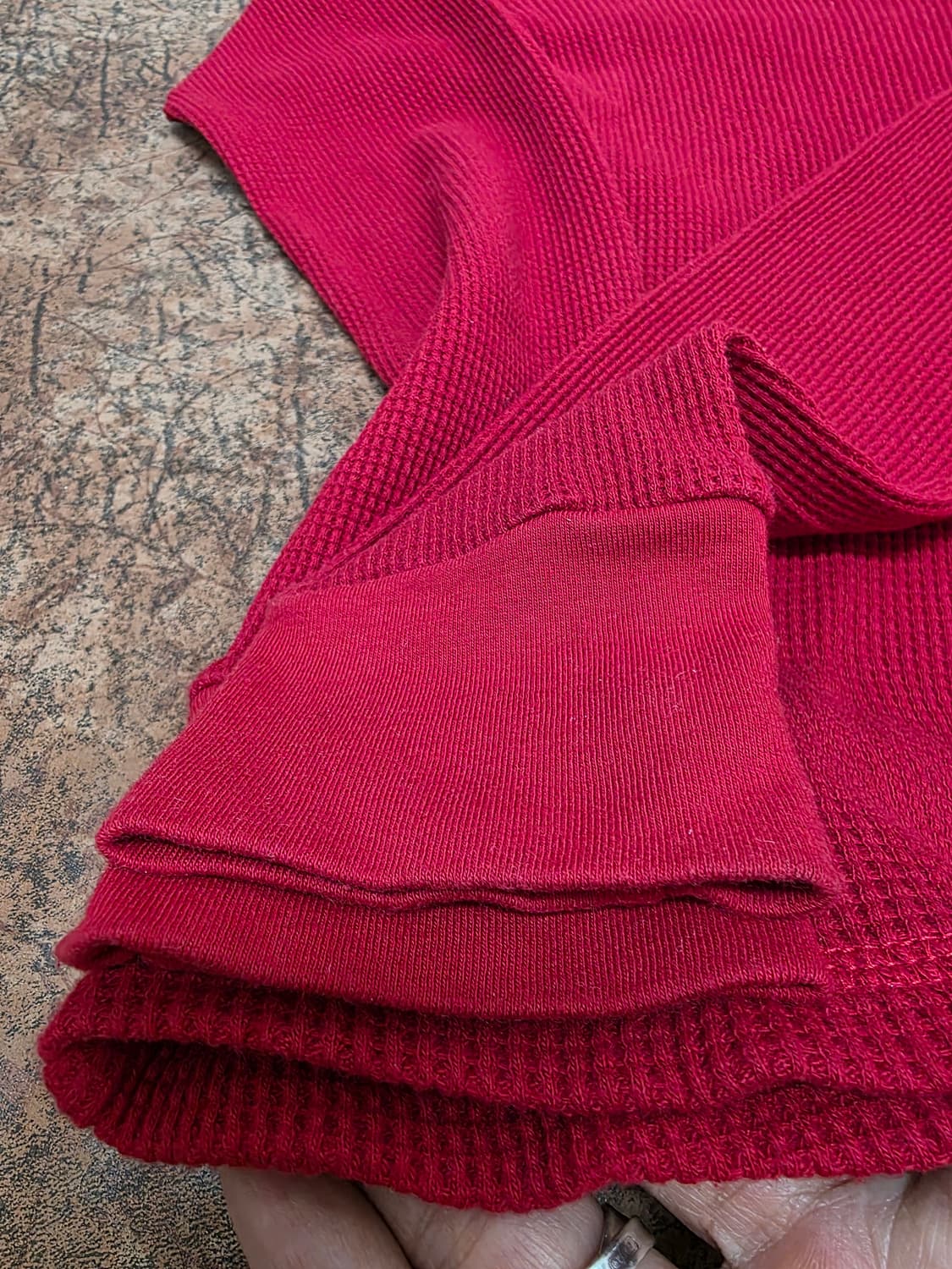 폴로랄프로렌 코튼 와플 니트 롱슬리브 L 상품이미지6