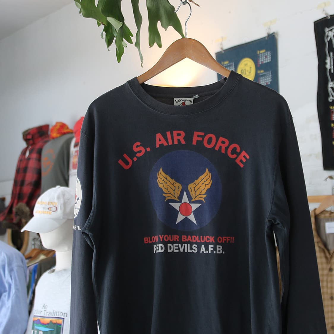 (착용컷) TED COMPANY U.S.A.F. 롱 슬리브 (103) 상품이미지1