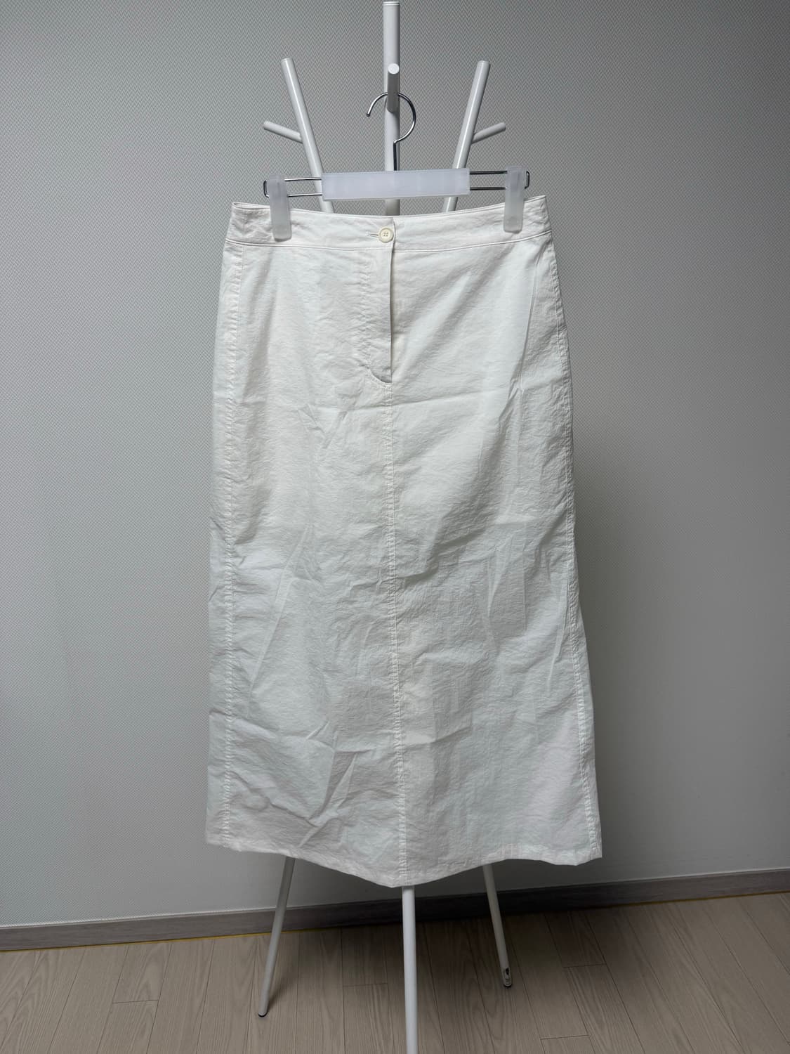 아모멘토 시어 롱스커트 화이트 1사이즈 상품이미지3