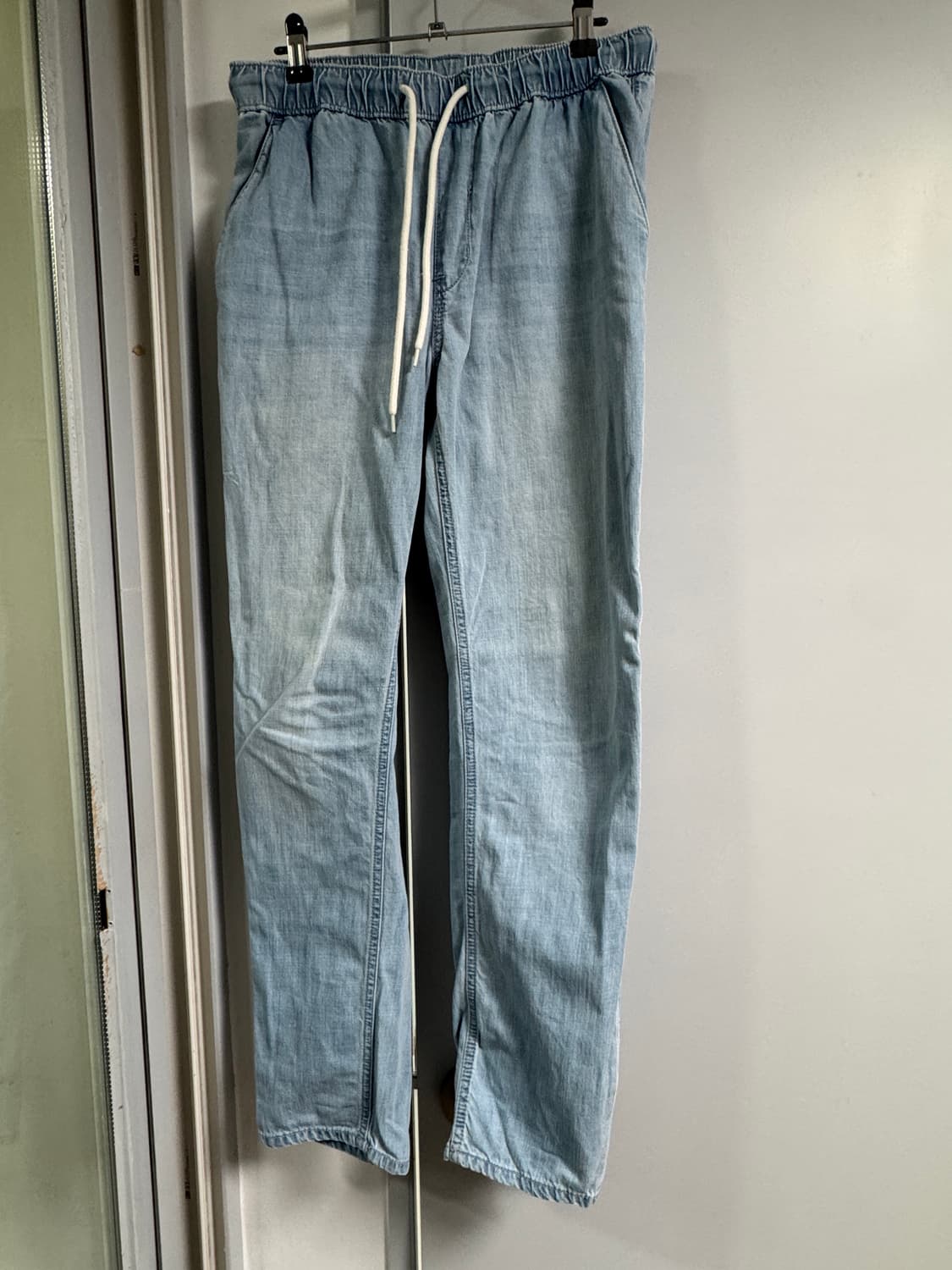 남성 밴딩 청바지  데님팬츠 상품이미지1