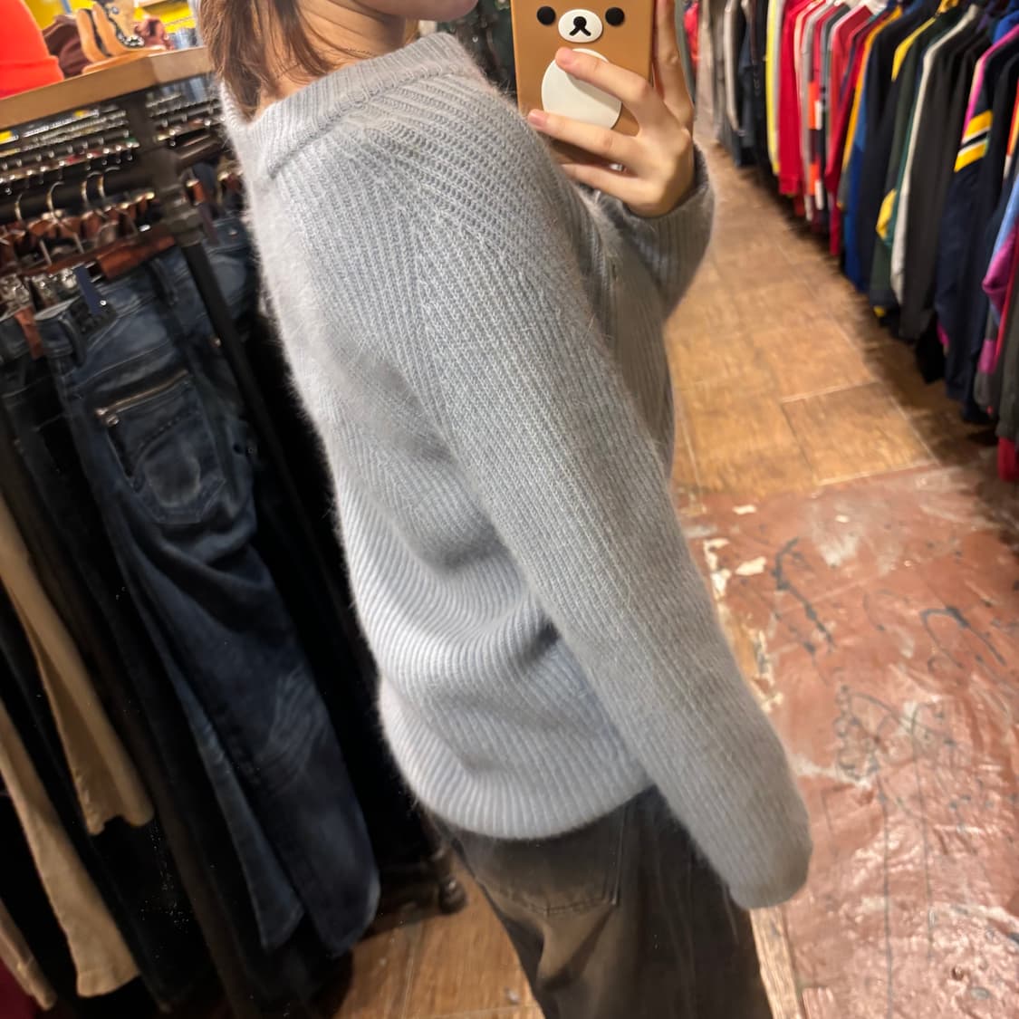 라코스테 소라색 니트 상품이미지4