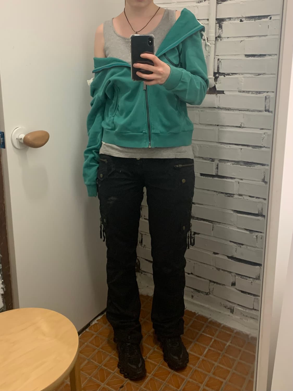 Ck jeans mint hood zip-up 상품이미지7