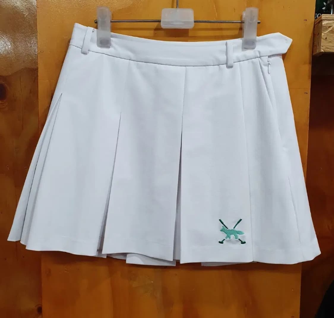 731) 메종키츠네 골프 플리츠 치마바지 상품이미지1