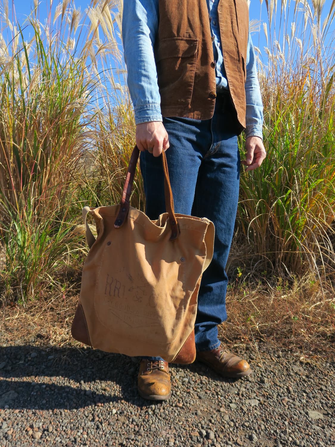 RRL 더블알엘 빈티지 숄더백 상품이미지1