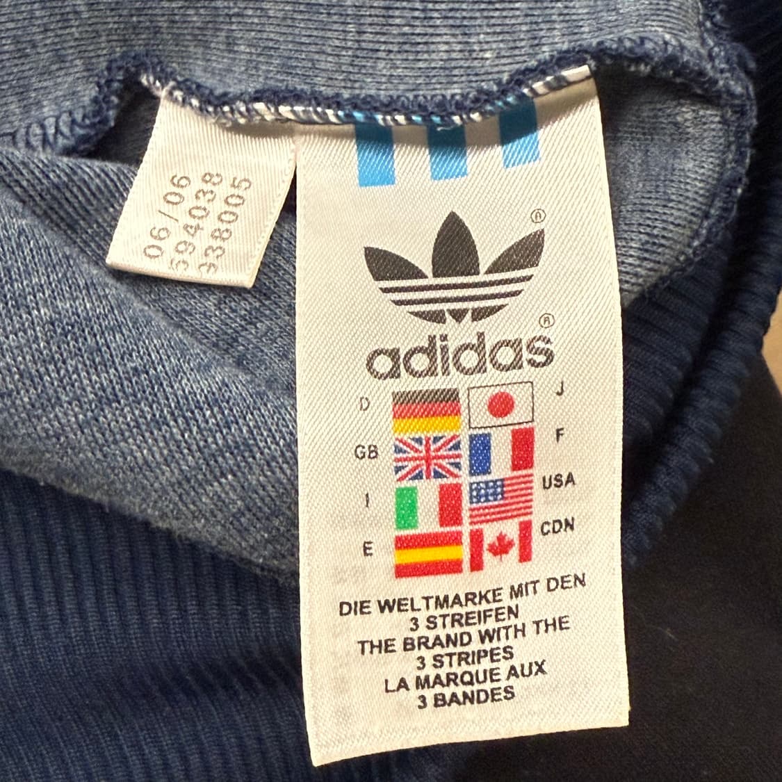 아디다스 네이비 하늘 후플 후드집업 플락 져지 100 상품이미지6