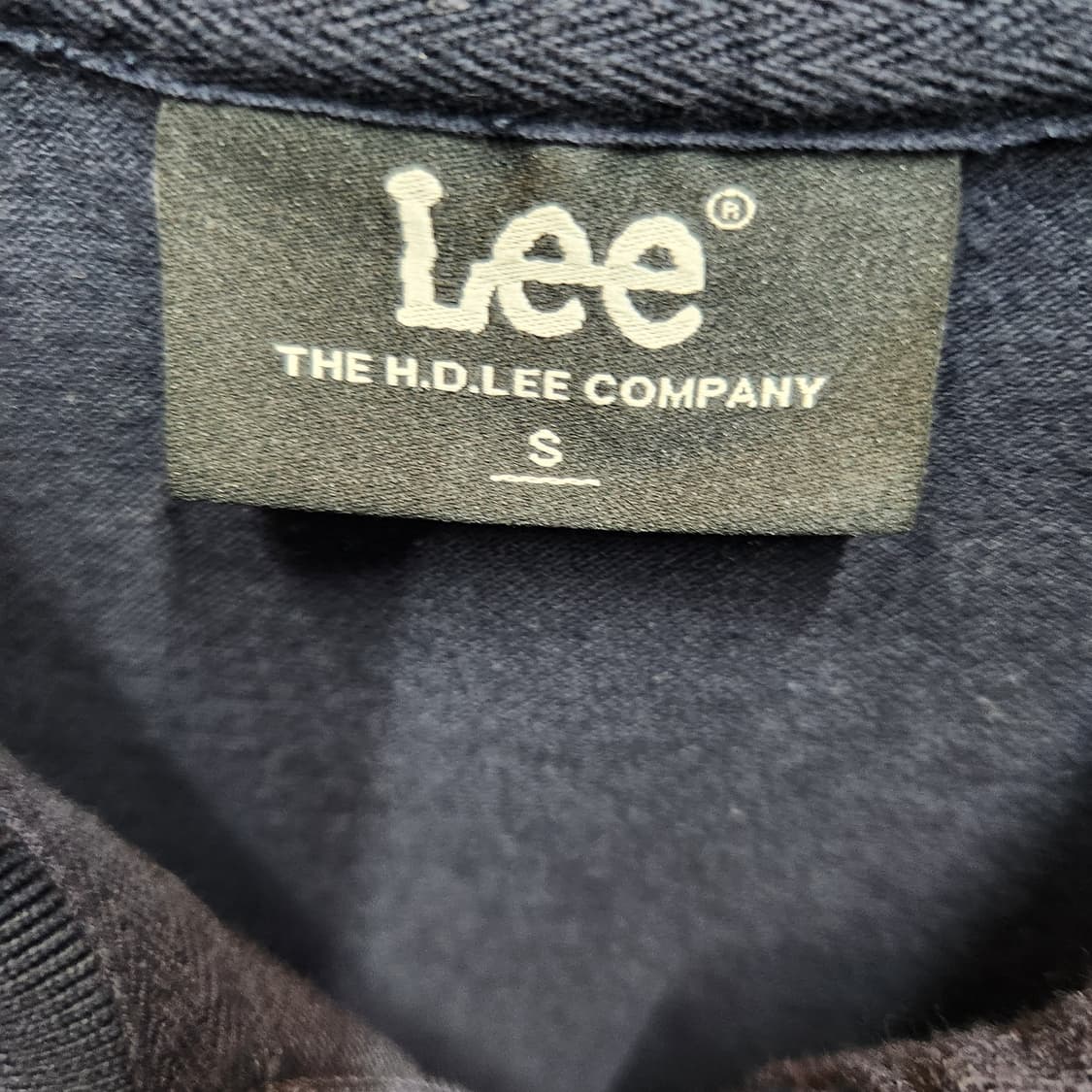 Lee 로고 카라 원피스 S 상품이미지4
