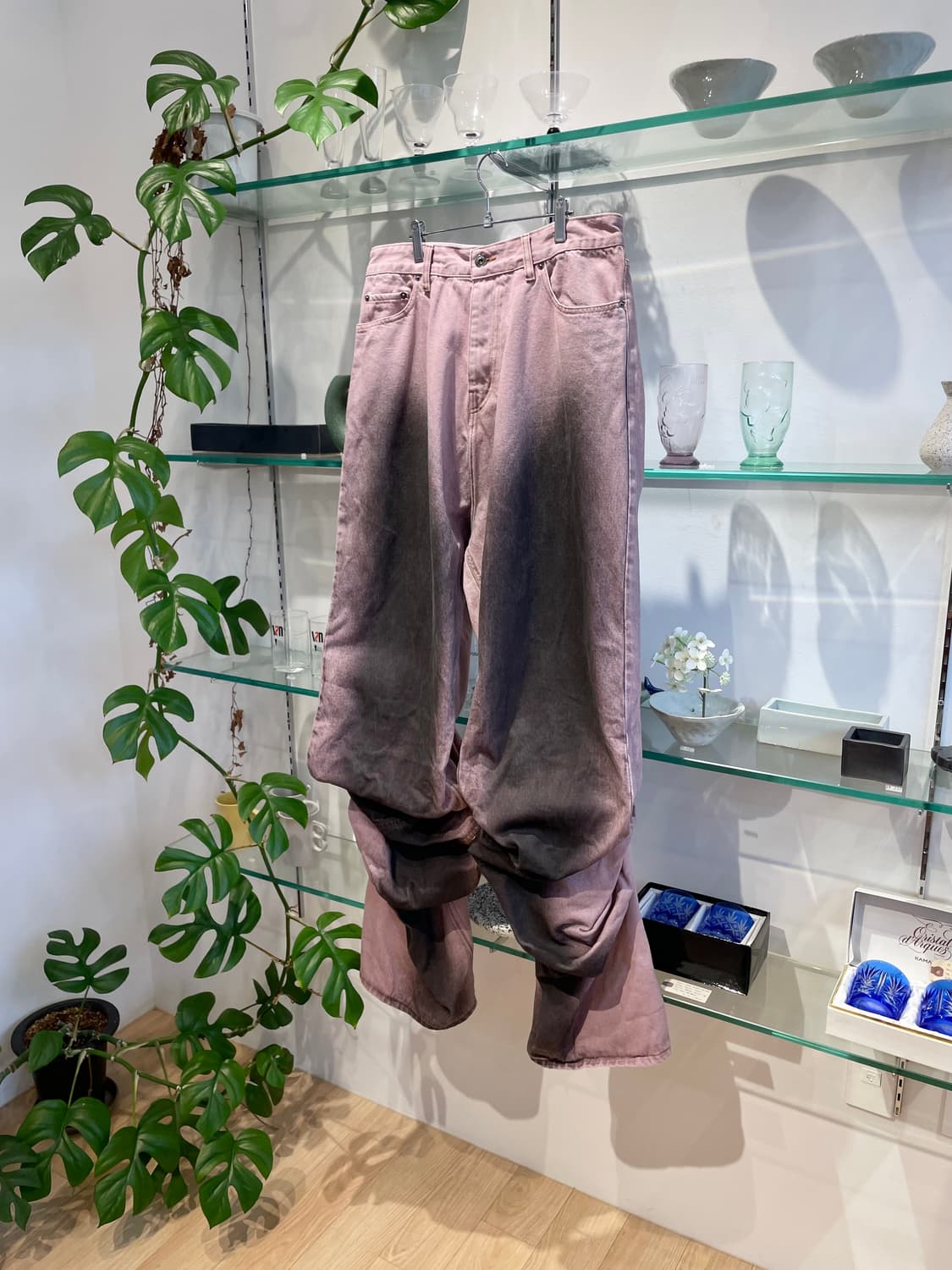 와이프로젝트 draped cuff denim pants 상품이미지4