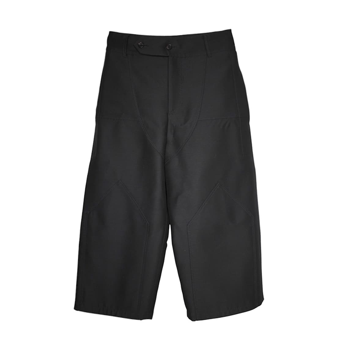 랑방 블랙 울실크 와이드 팬츠 55 상품이미지1