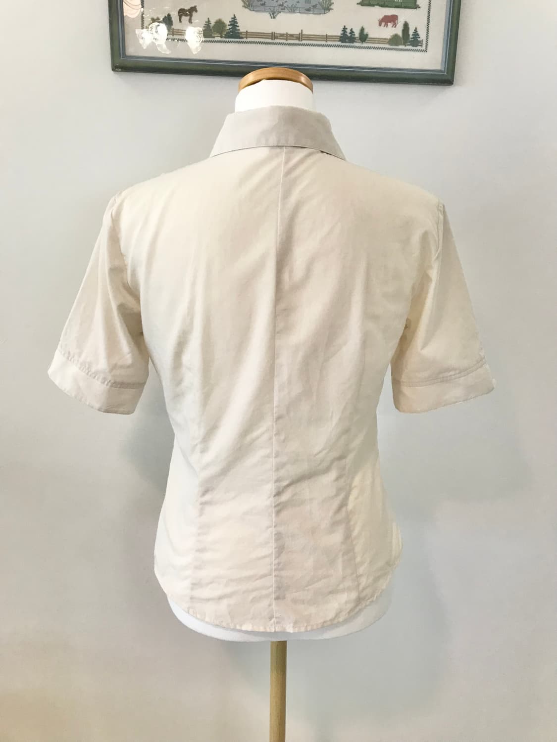 핀턱 아이보리 셔츠 상품이미지3