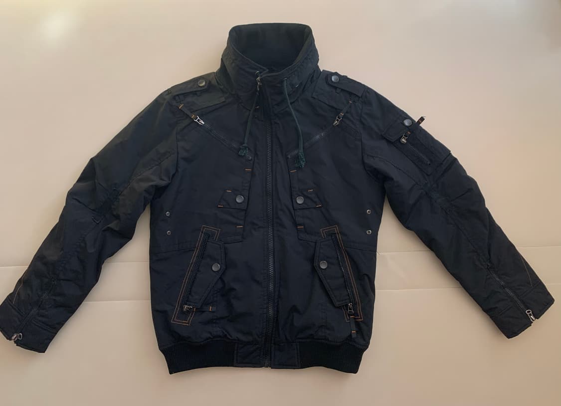 [L] 빈티지 team one 라이더 자켓 상품이미지1