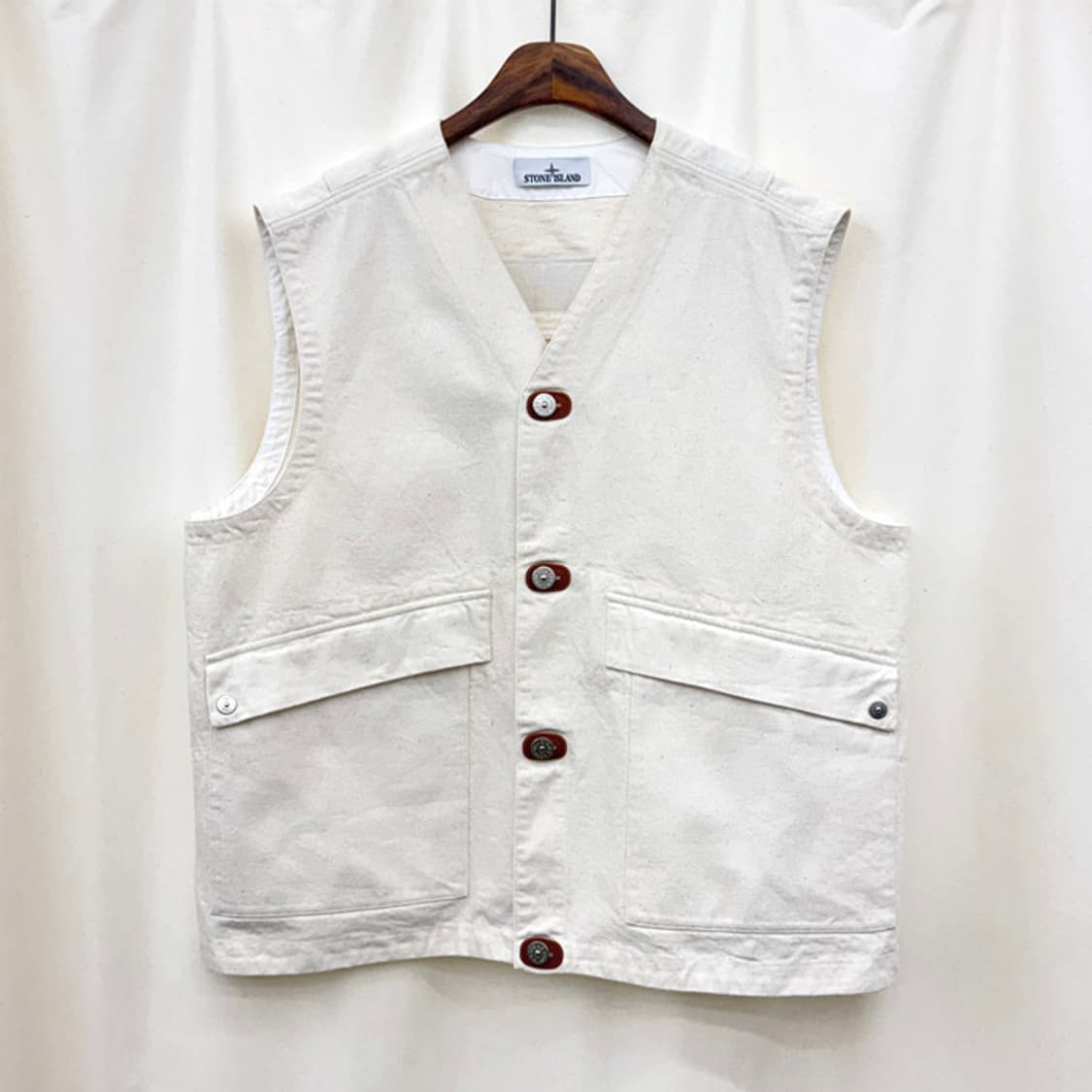 스톤아일랜드 25FW 내츄럴 코튼 개버딘 로우 뷰티 베스트 상품이미지3