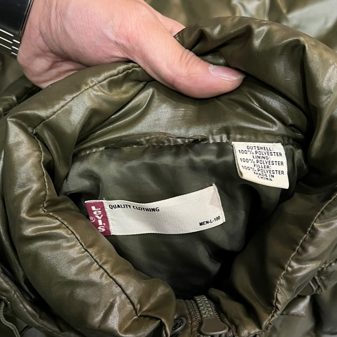  리바이스 워크 로고 패딩 y13925 상품이미지8